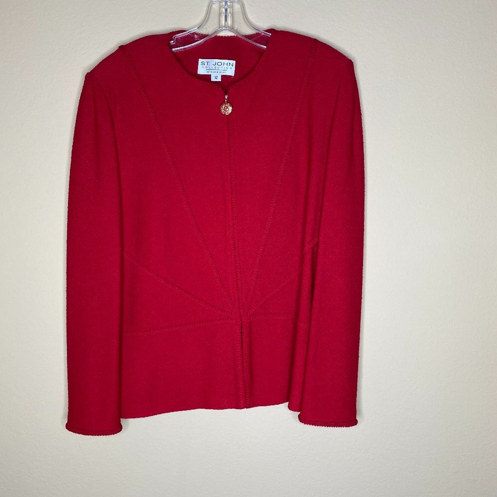 vintage st john collection blazer jacket